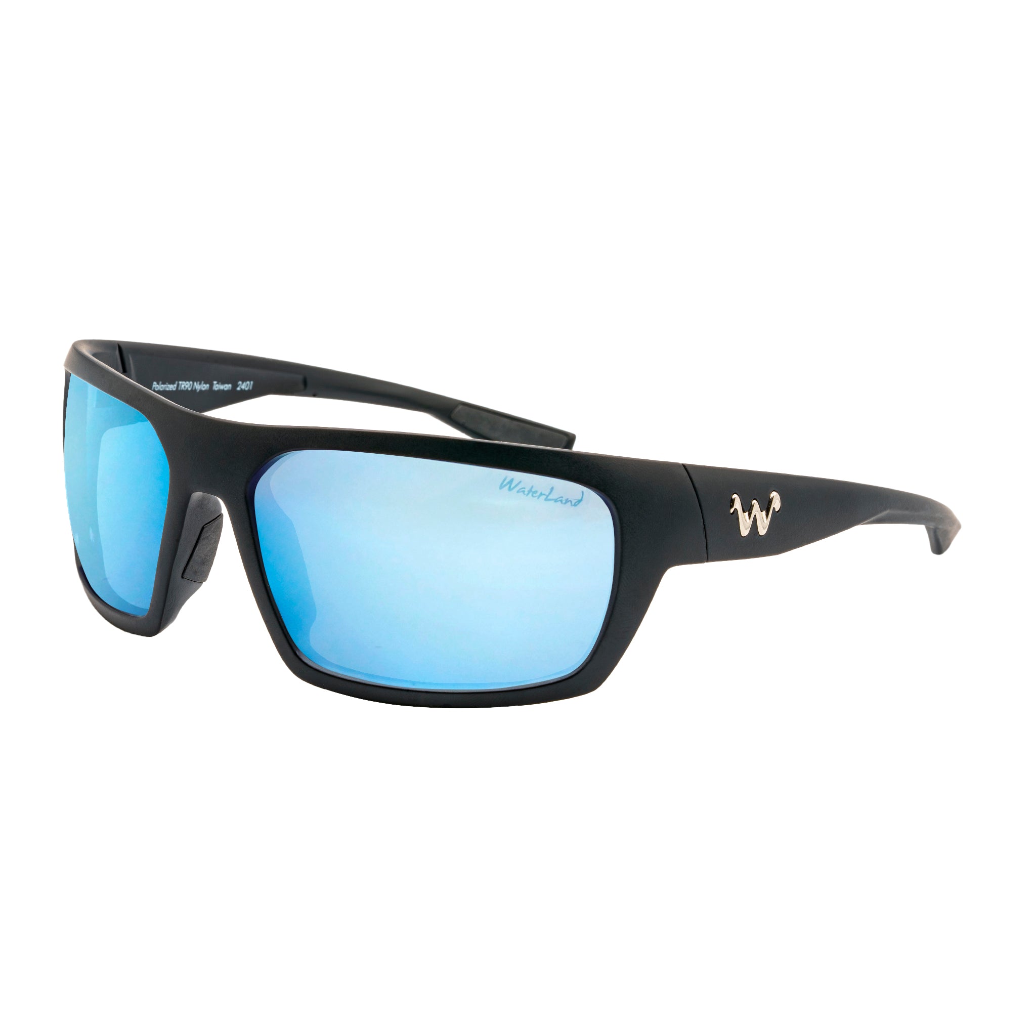 WaterLand Polarized Sunglasses - Milliken - Matte Black
