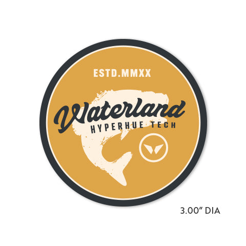 The Waterland Hyper Hue round - Biscuit