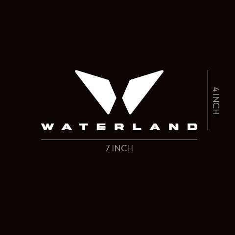 The Waterland Cutout (7" x 4")
