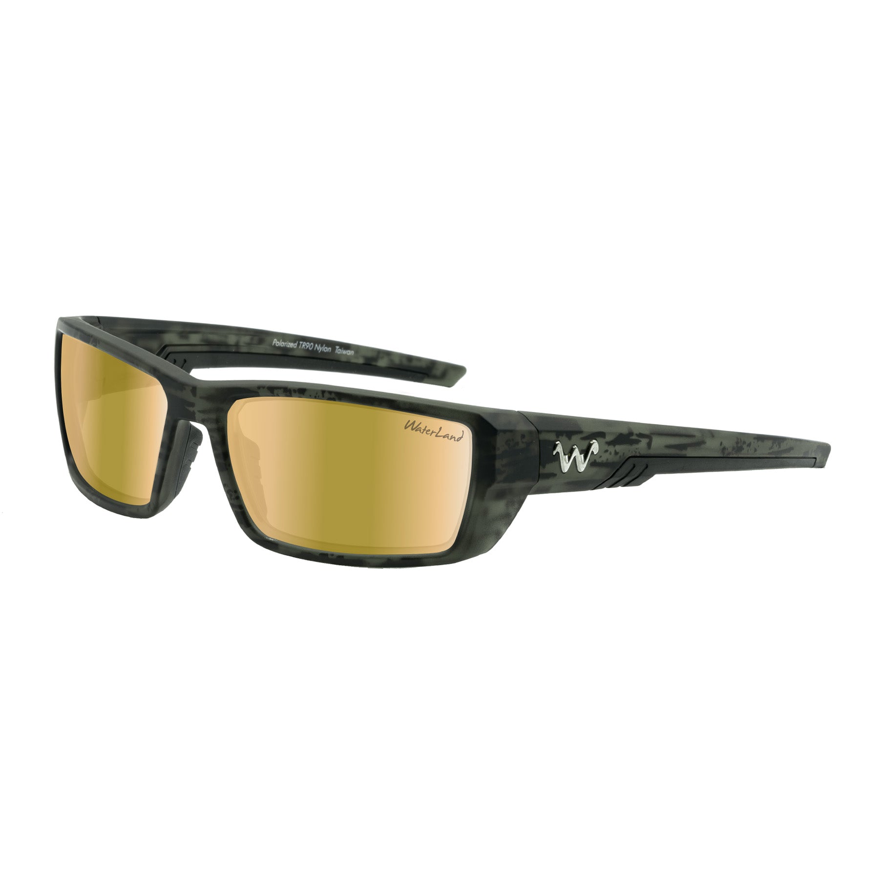 Waterland Hybro Sunglasses Black/Silver Mirror