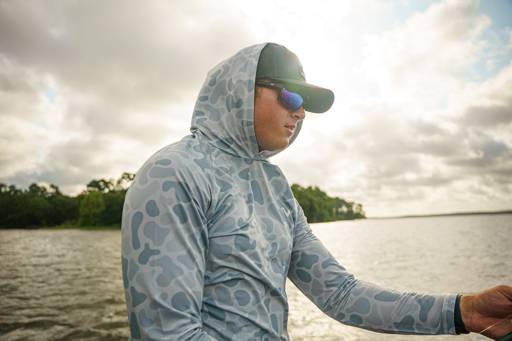 WaterLand Co. - FishLite Hooded Sun Shirt