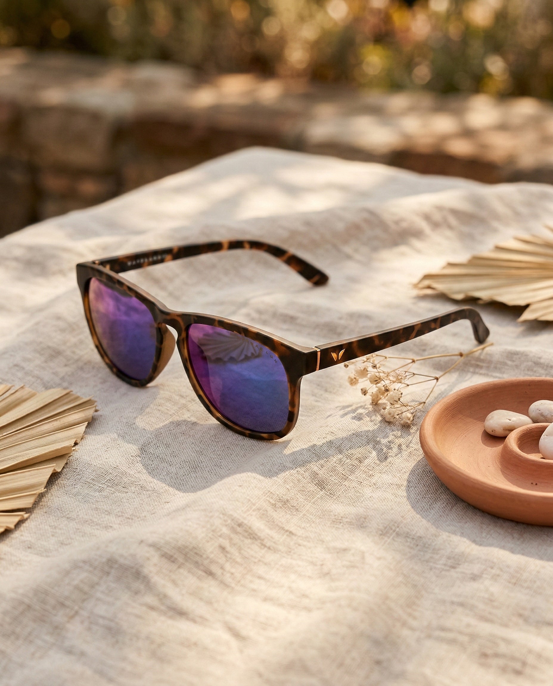 WaterLand Polarized Sunglasses - Ladi Series - BlackWater