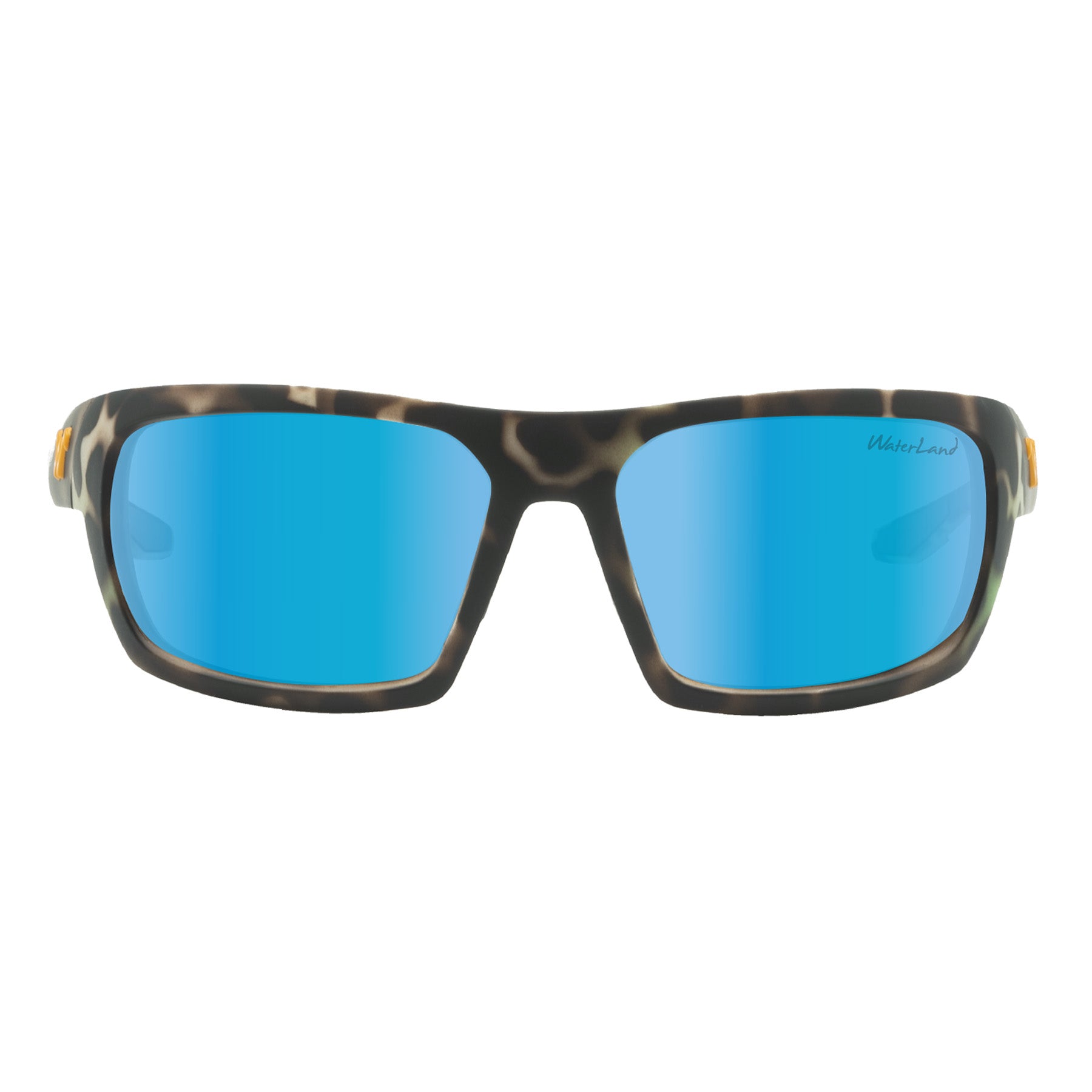 Waterland Fishing Sunglasses Milliken / Black / Green Mirror Glass