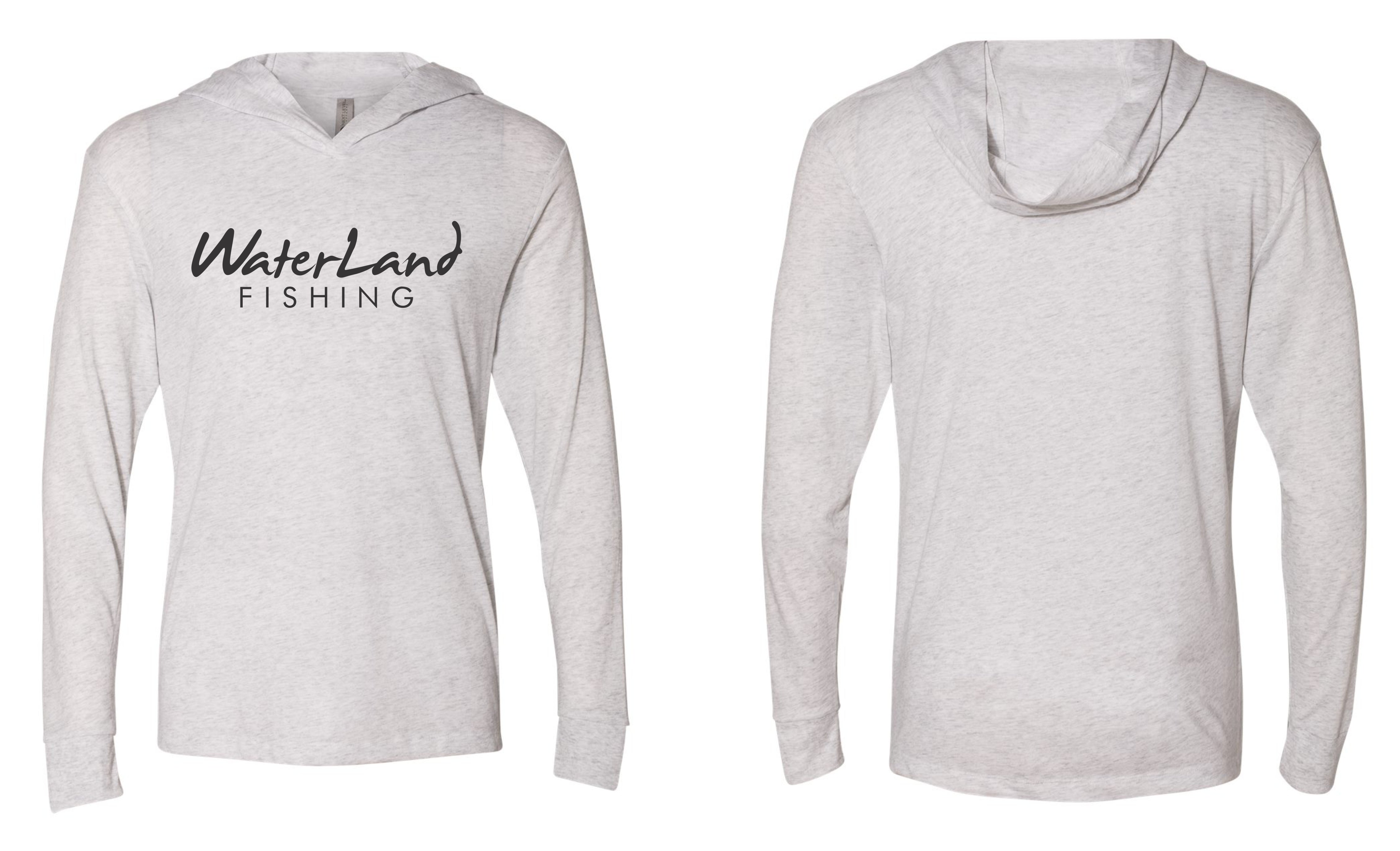 WaterLand Classic Hooded SunShirt - Heather White