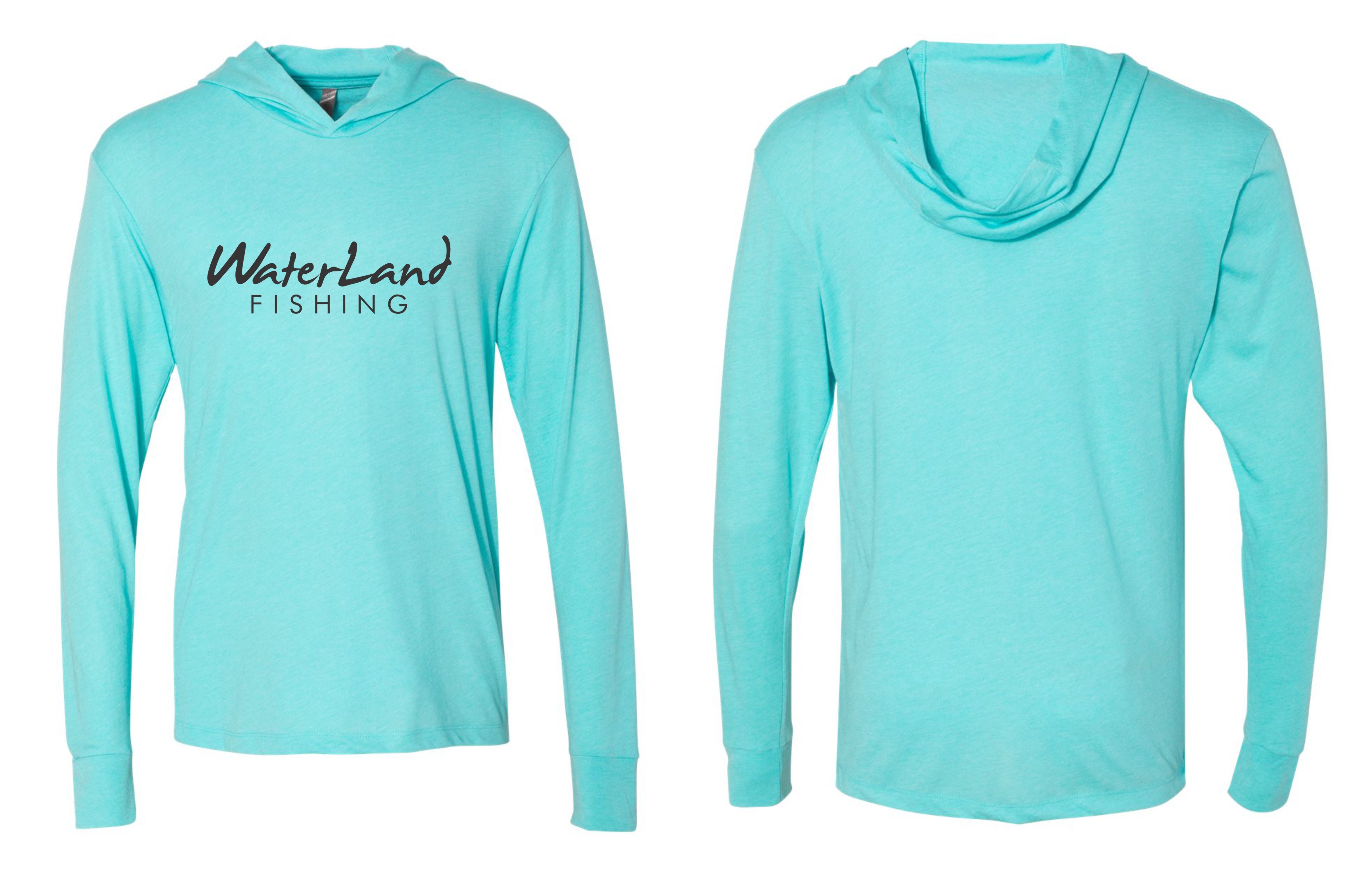 WaterLand Classic Hooded SunShirt - Tahiti Blue